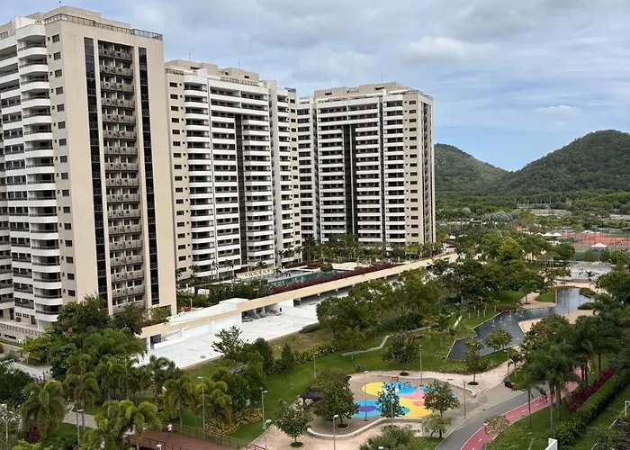 FLAT COMPLETO - Barra Olímpica - Rio Centro - Parque Olímpico Apartamento Rio de Janeiro